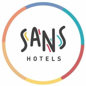 Logo Sans Hotels, klien Ardatera Linen